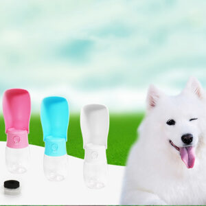 Pet folding water bottle